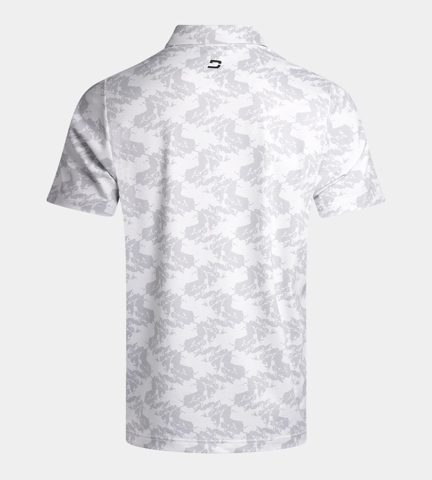 ABSTRACT EMOTIVE POLO - WHITE - Image 3
