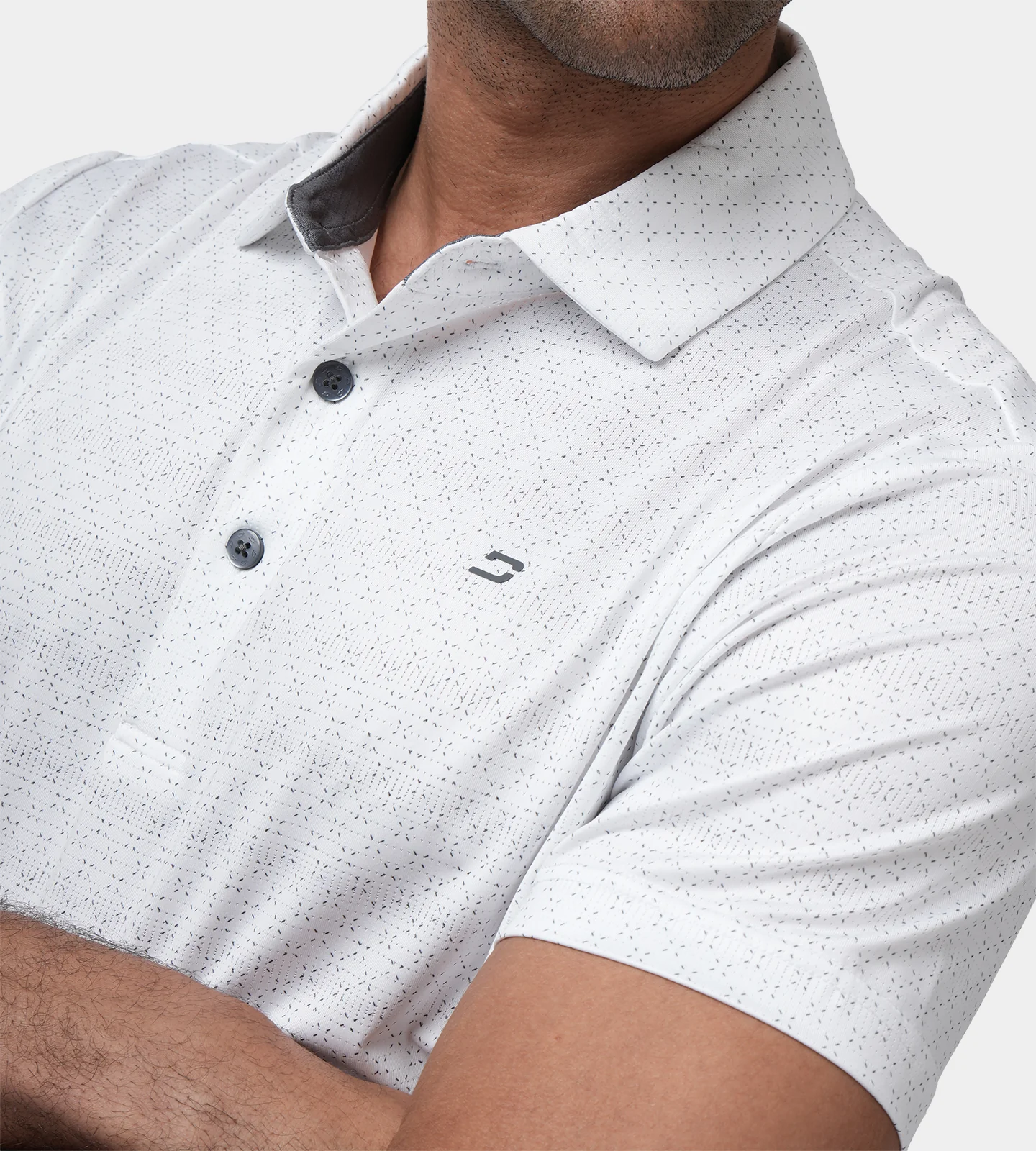 ALPHA POLO - WHITE - Image 5