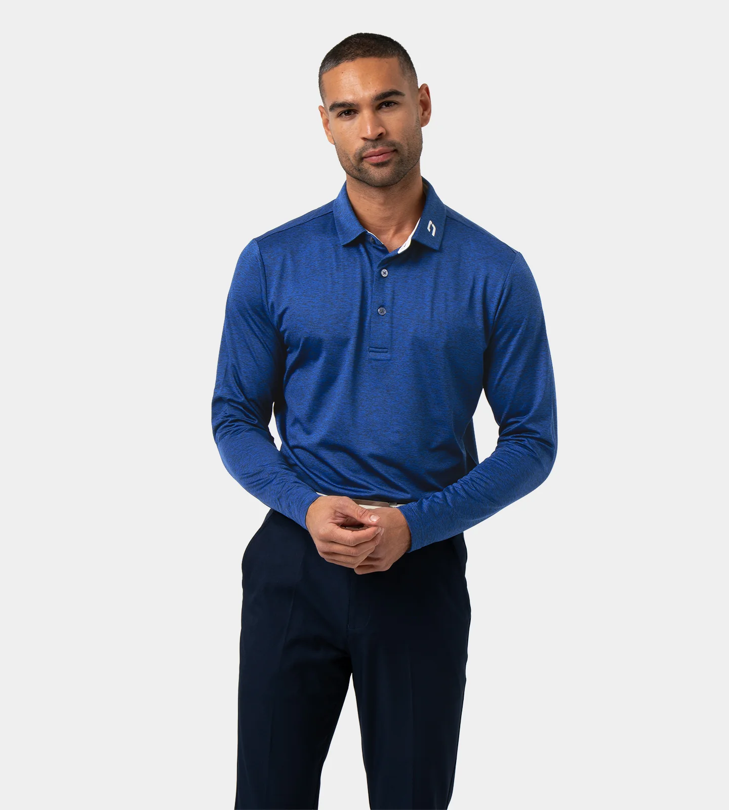 ARDENT FLEECE LINED POLO - NAVY - Image 2