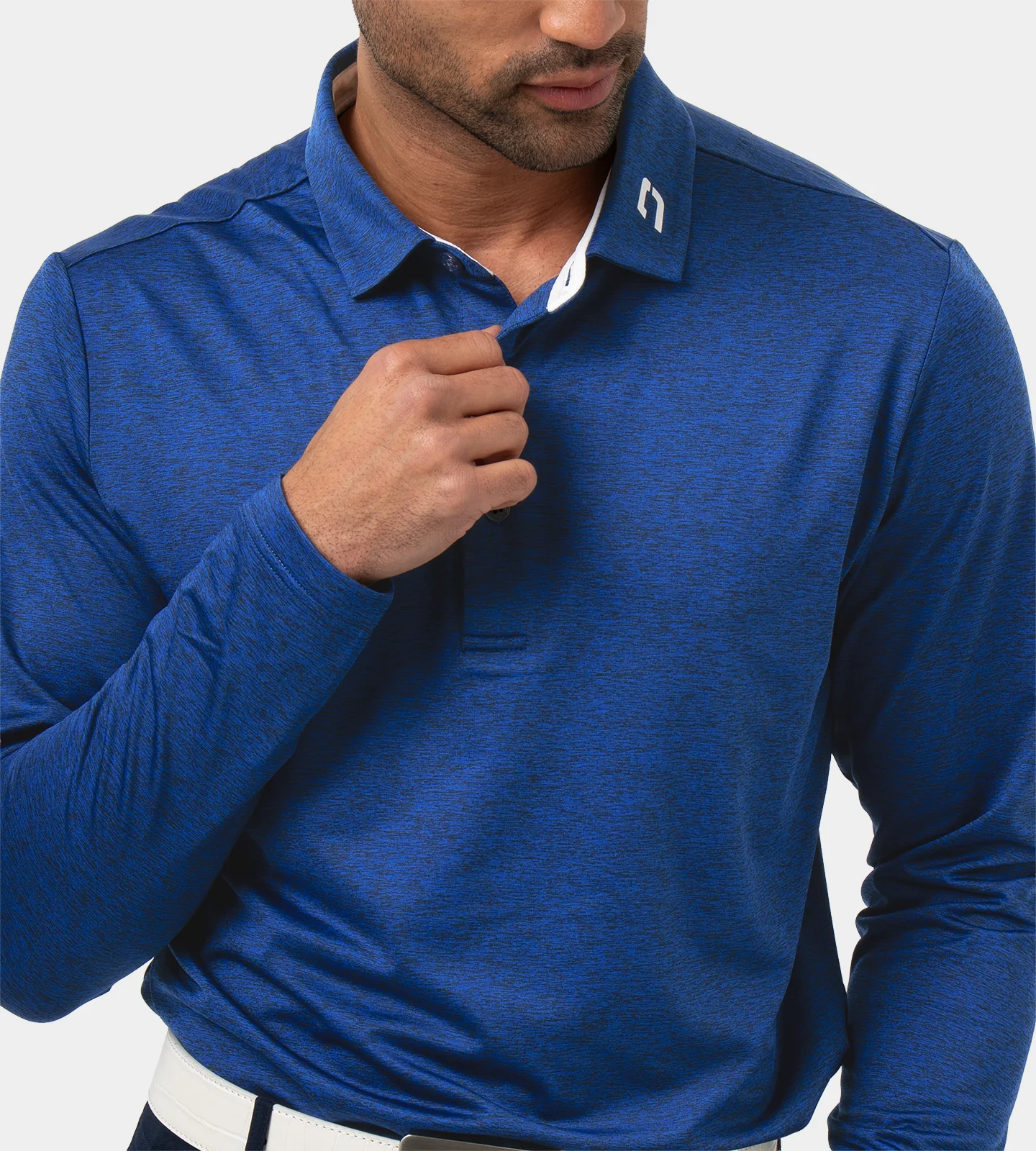 ARDENT FLEECE LINED POLO - NAVY - Image 5