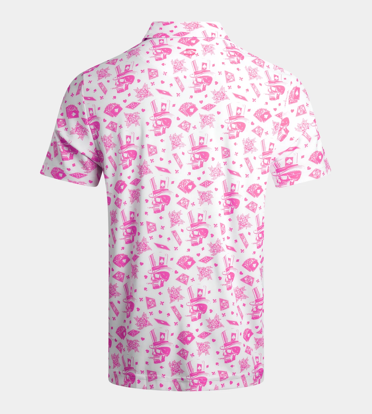 BLACKJACK POLO - WHITE/ PINK - Image 3