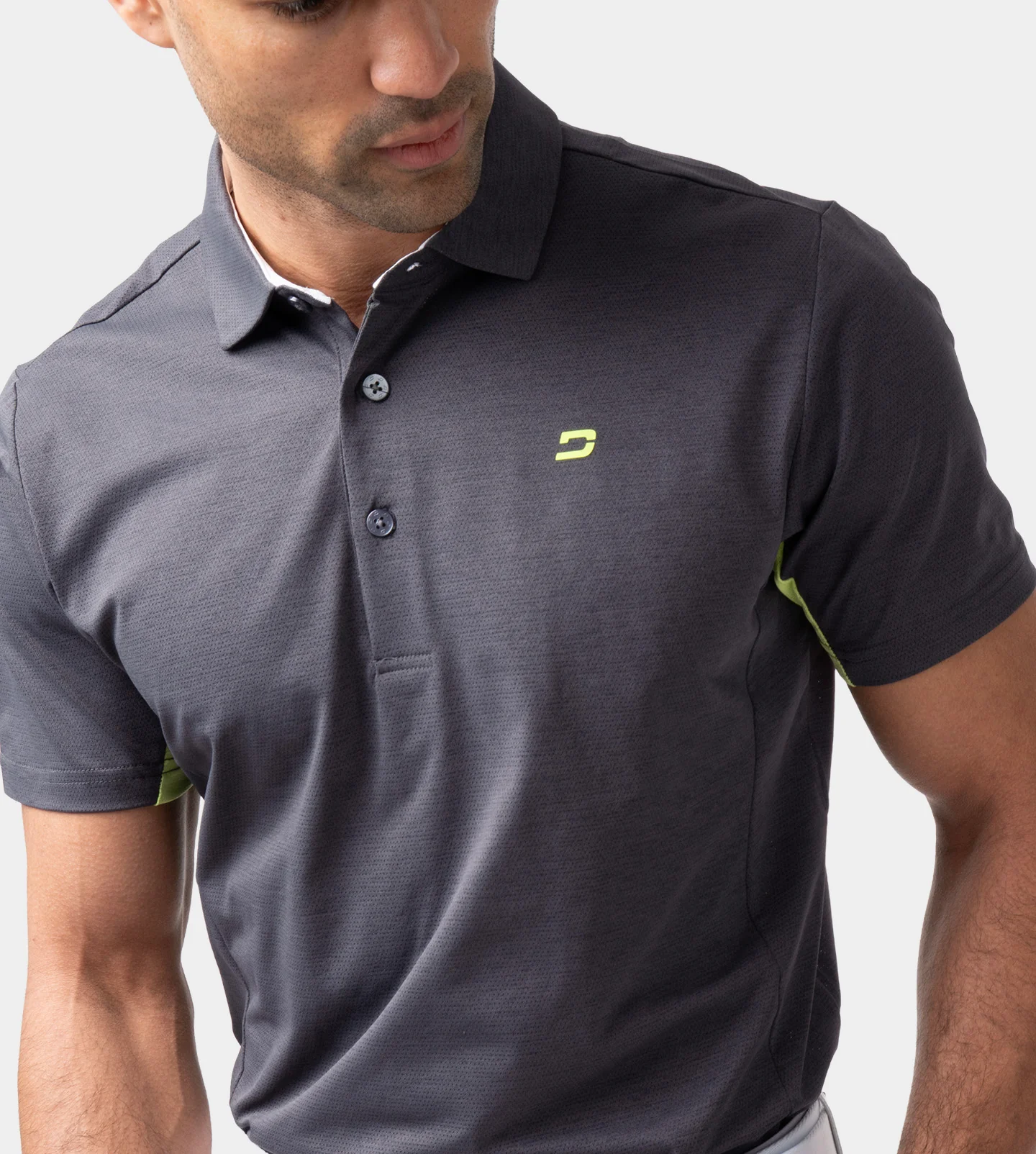BLACKOUT POLO - CHARCOAL - Image 3