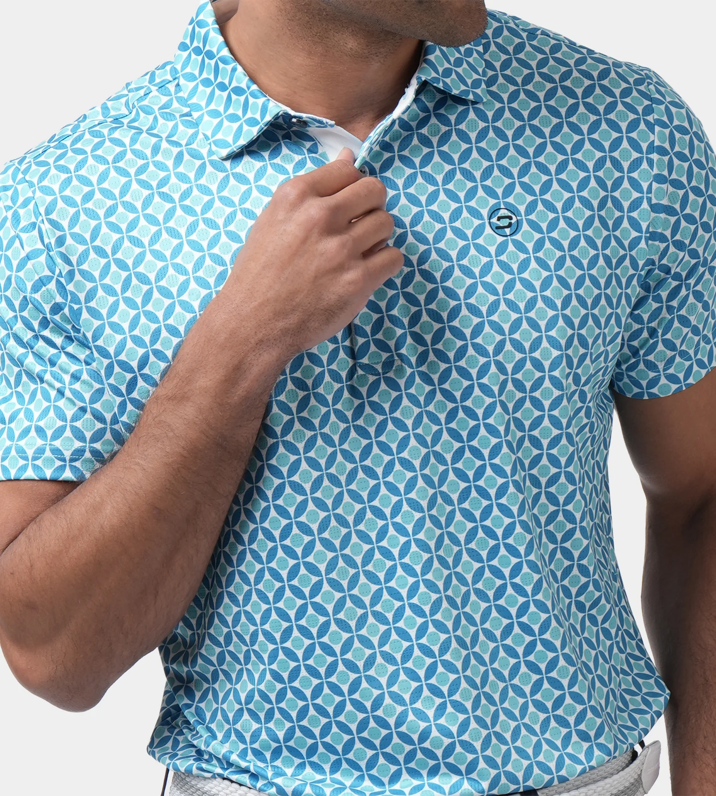 CELESTE POLO - TEAL - Image 7
