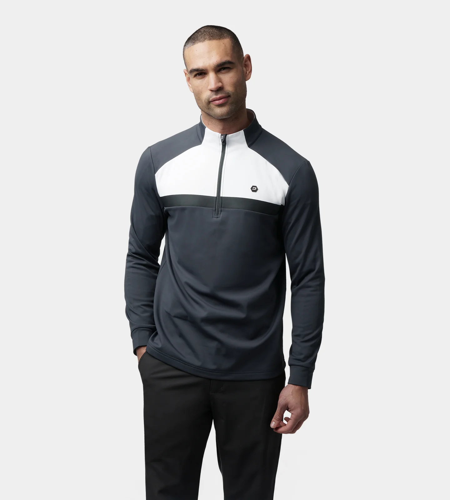 CHEVRON 2.0 MIDLAYER - CHARCOAL - Image 2