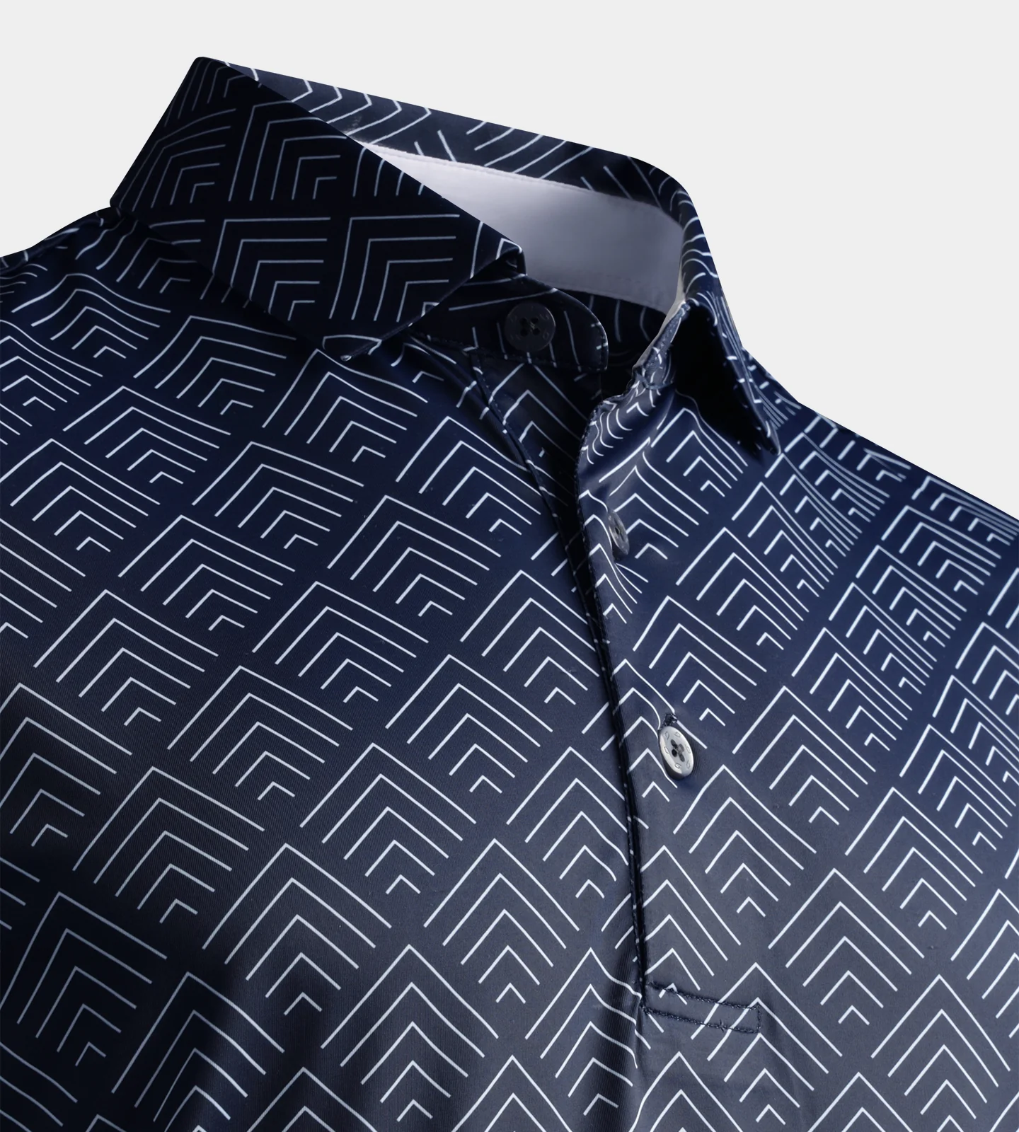CHEVRON POLO - NAVY - Image 5