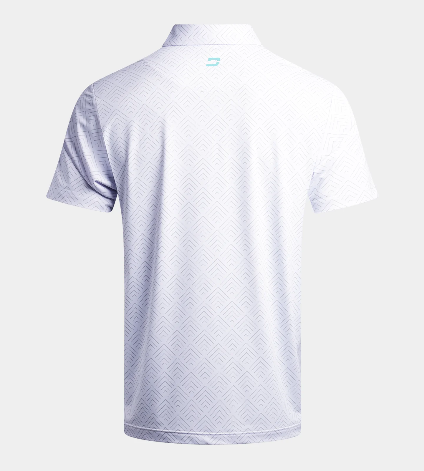 CHEVRON POLO - WHITE - Image 2