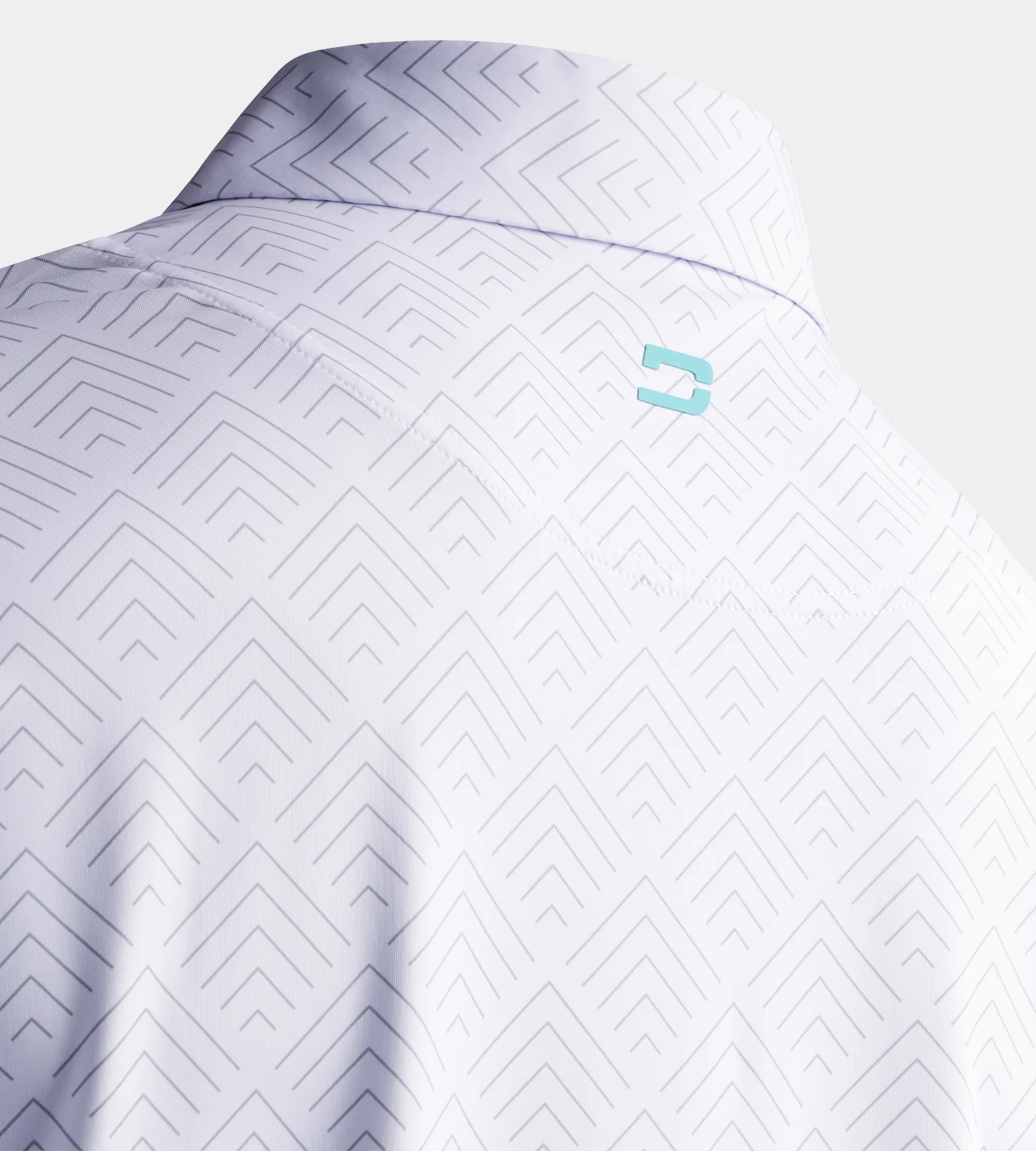 CHEVRON POLO - WHITE - Image 7
