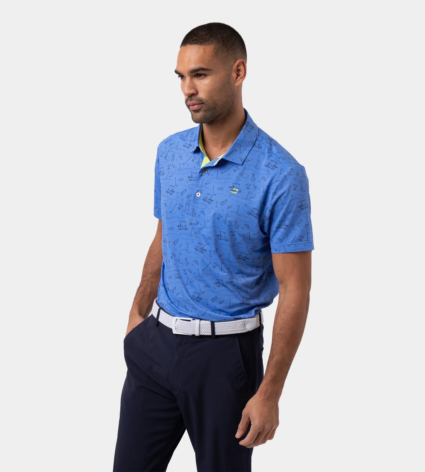 CIRCUIT POLO - BLUE - Image 2