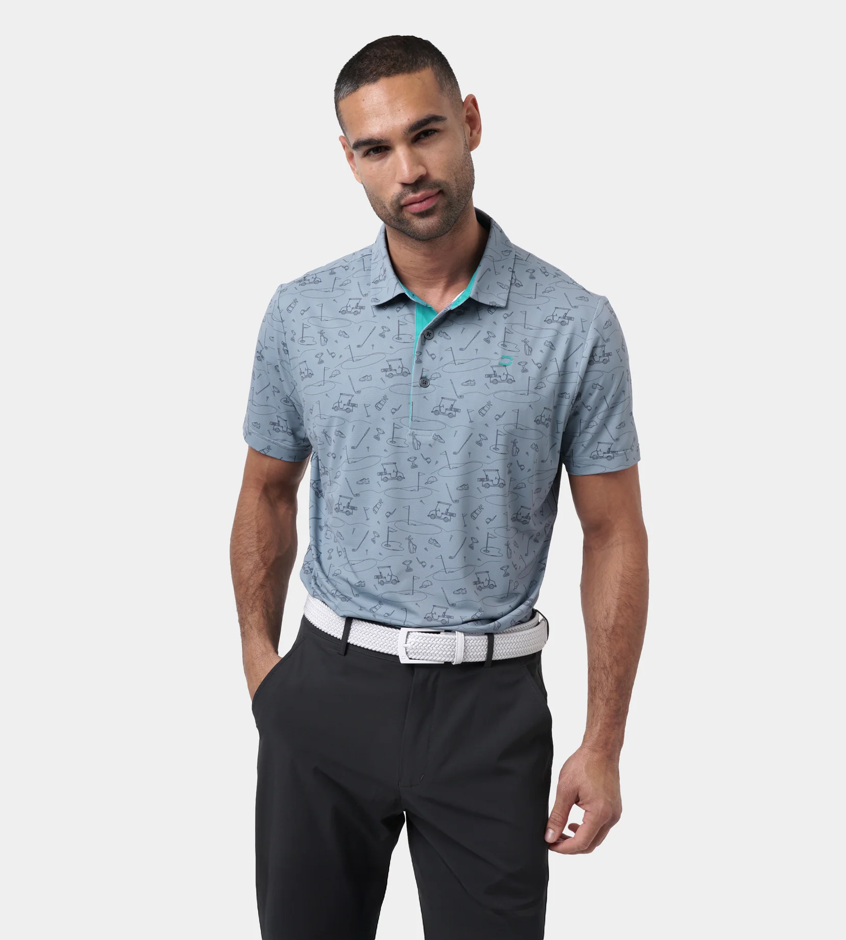 CIRCUIT POLO - GREY - Image 2
