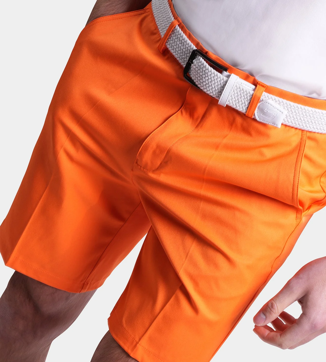 CLIMA GOLF SHORTS - ORANGE - Image 4
