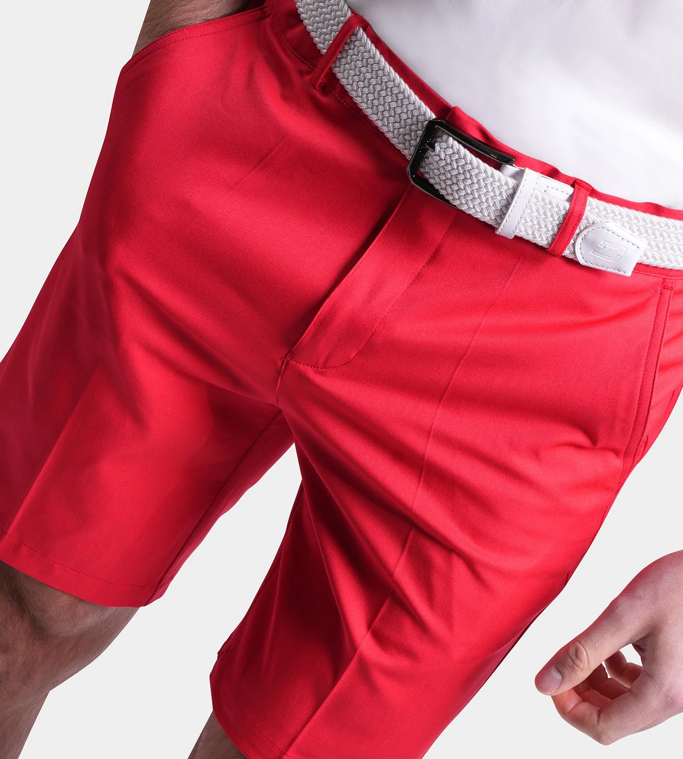 CLIMA GOLF SHORTS - RED - Image 4