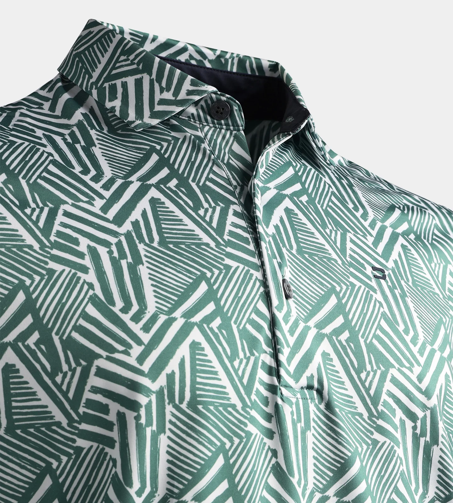 DAZZLE POLO - SAGE/WHITE - Image 3