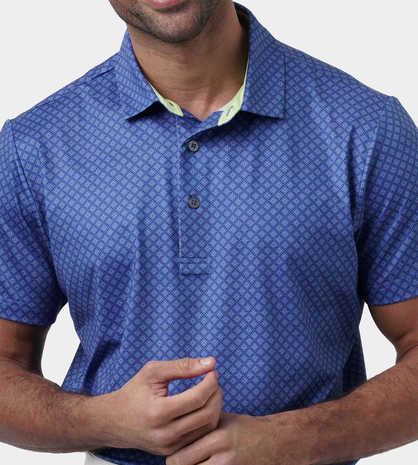 DIAMOND 2.0 POLO - BLUE - Image 5