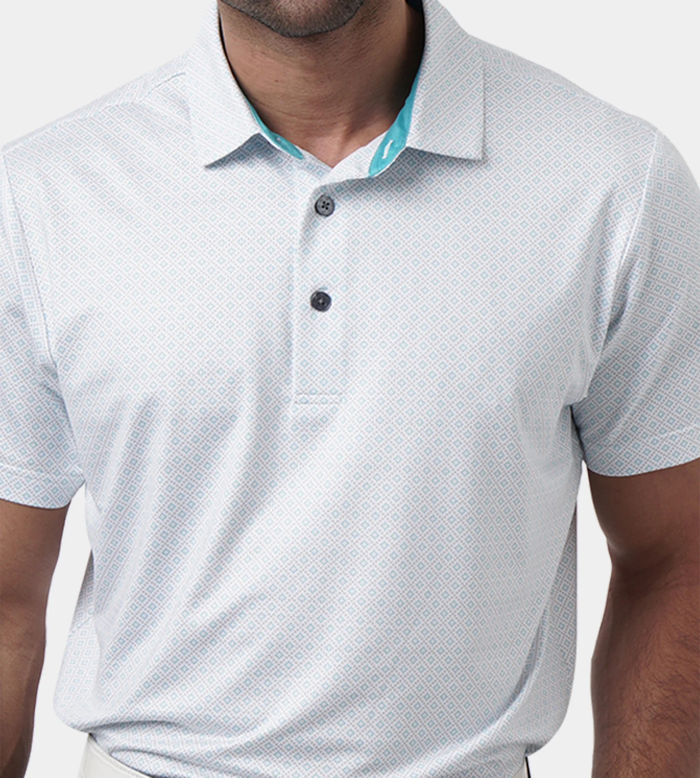 DIAMOND 2.0 POLO - WHITE - Image 5