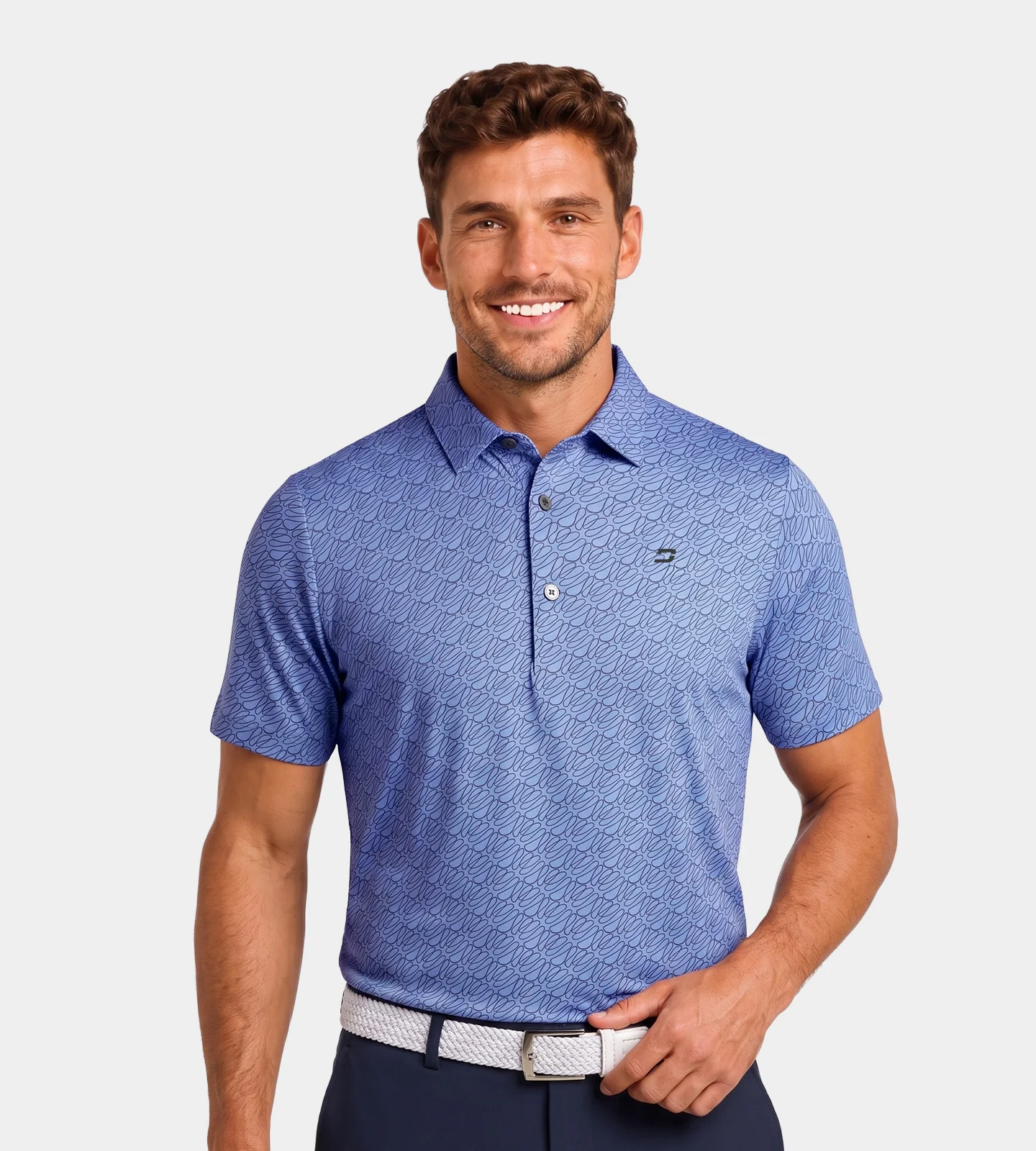 DOODLE POLO - DENIM - Image 2
