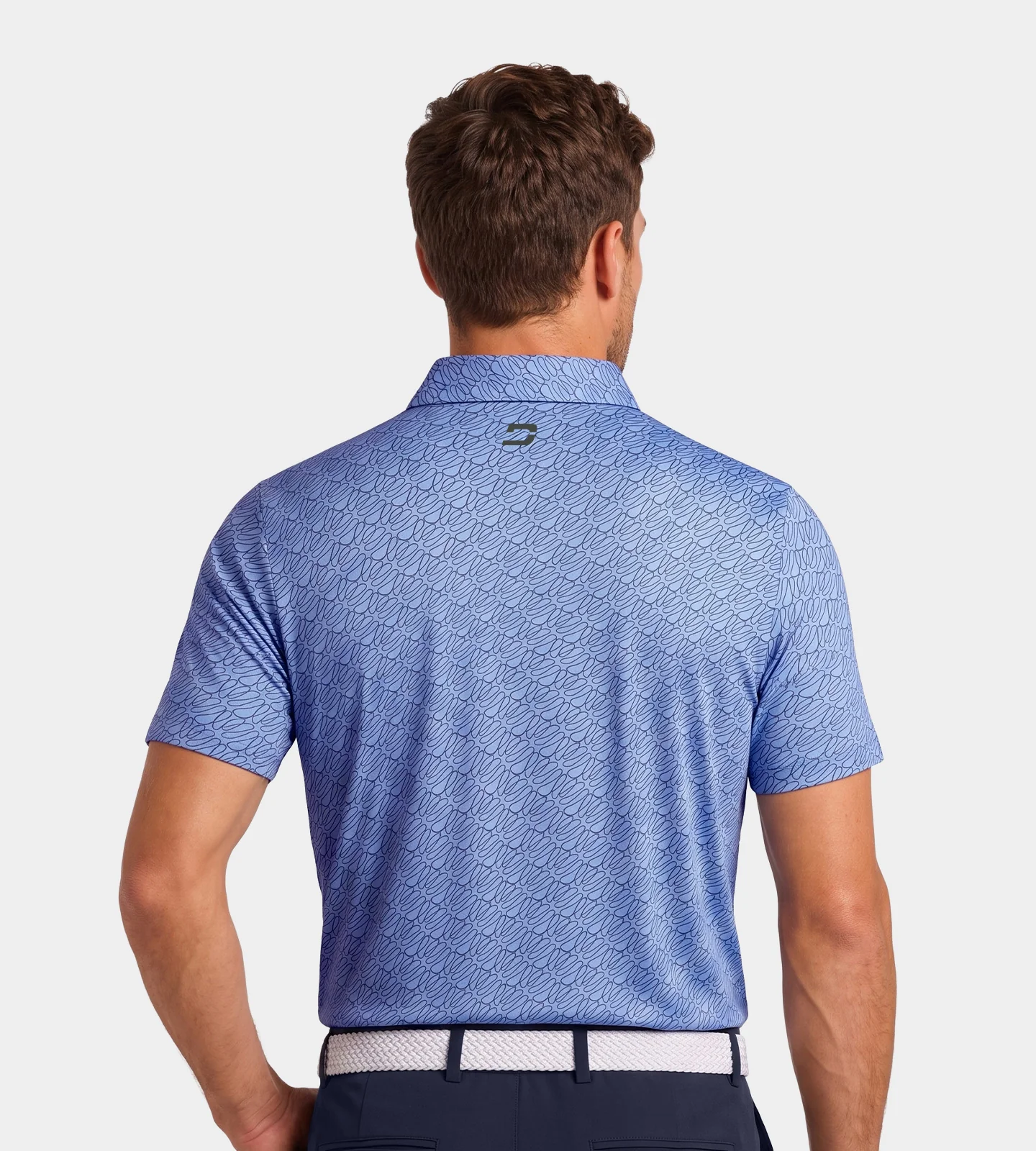 DOODLE POLO - DENIM - Image 4