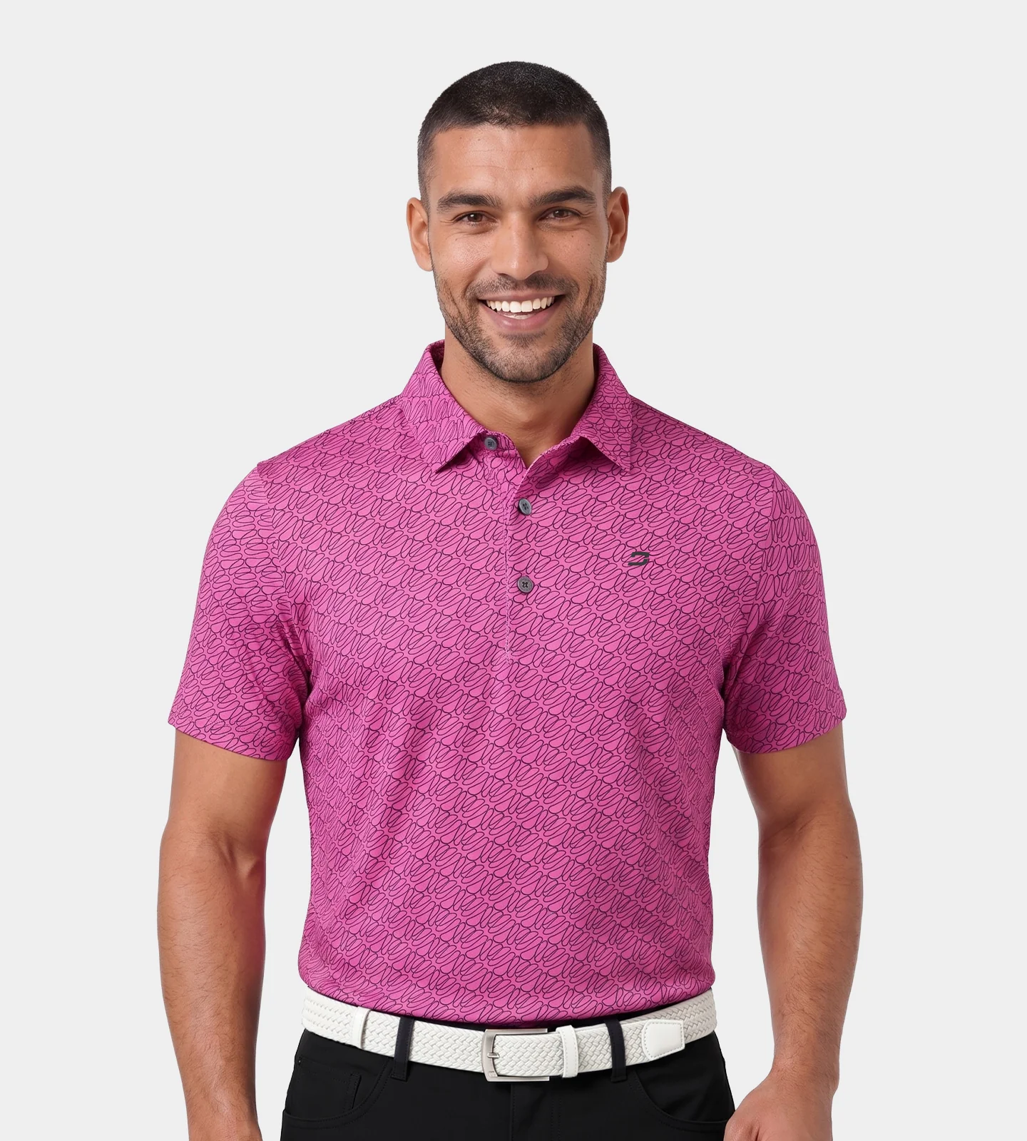 DOODLE POLO - PINK - Image 2