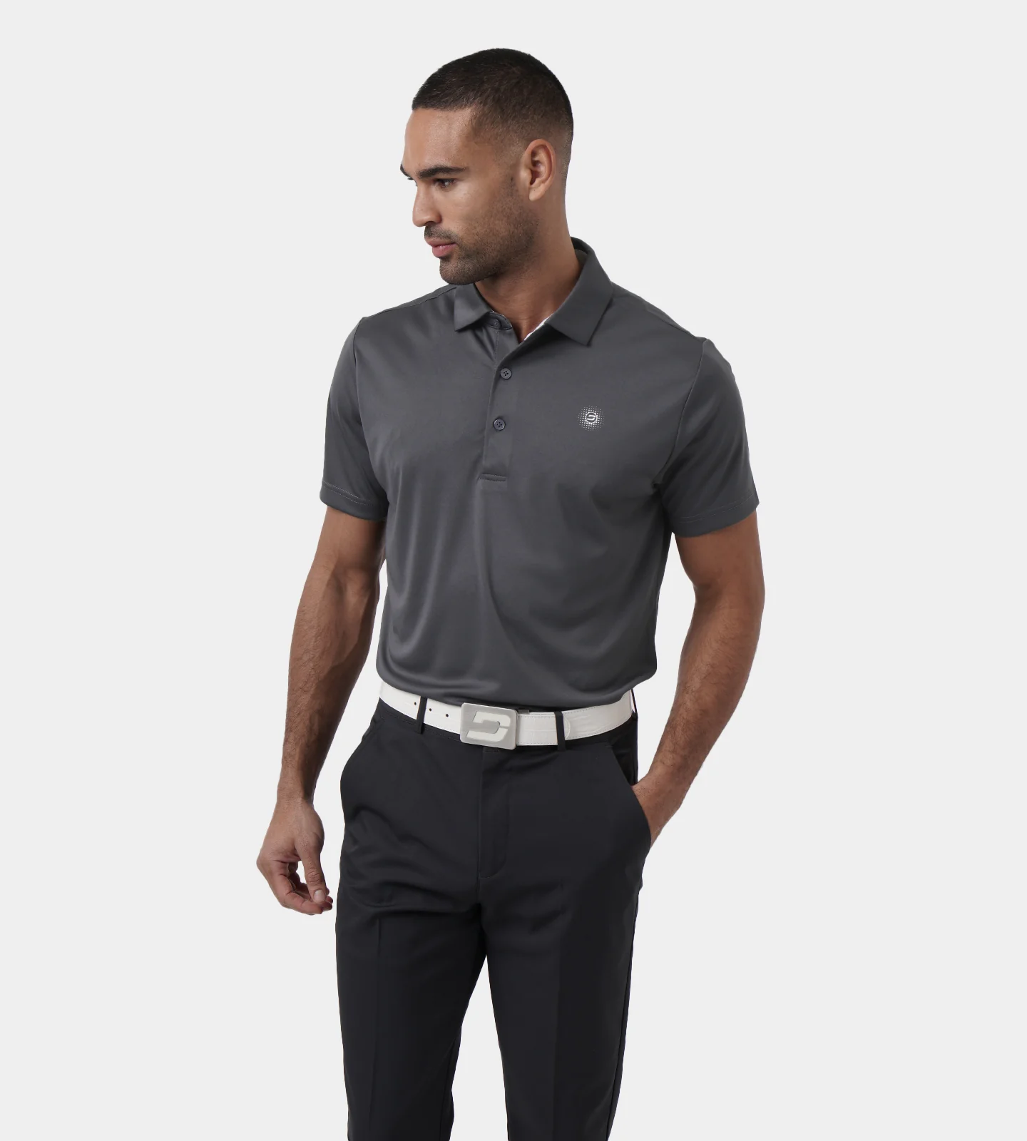 DOTRON POLO - CHARCOAL - Image 2