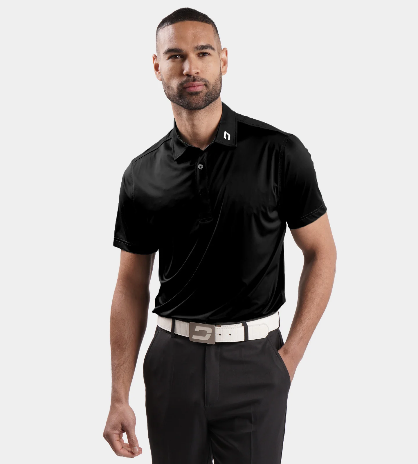 ELITE POLO - BLACK - Image 3