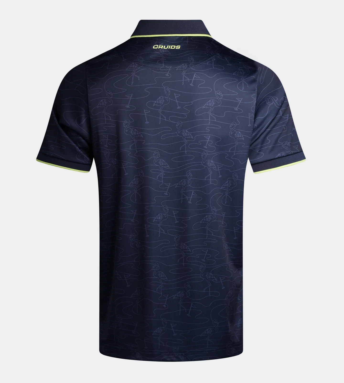 FLAMINGO FLAG POLO - NAVY - Image 3