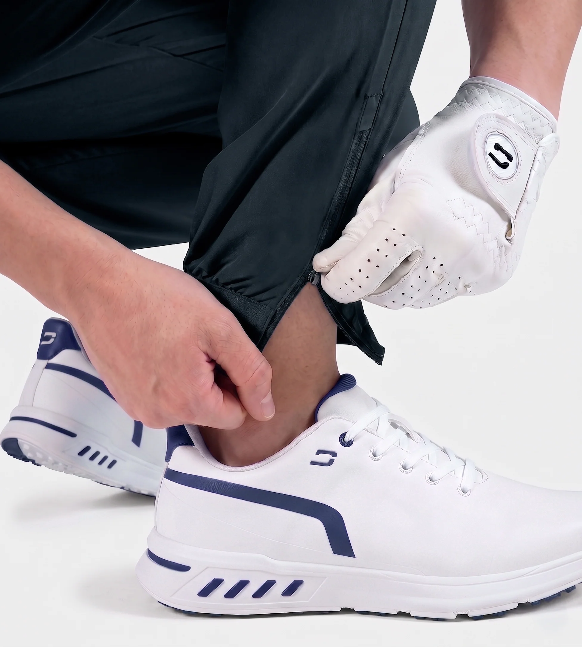 MEN'S GOLF JOGGERS - NAVY - Image 9