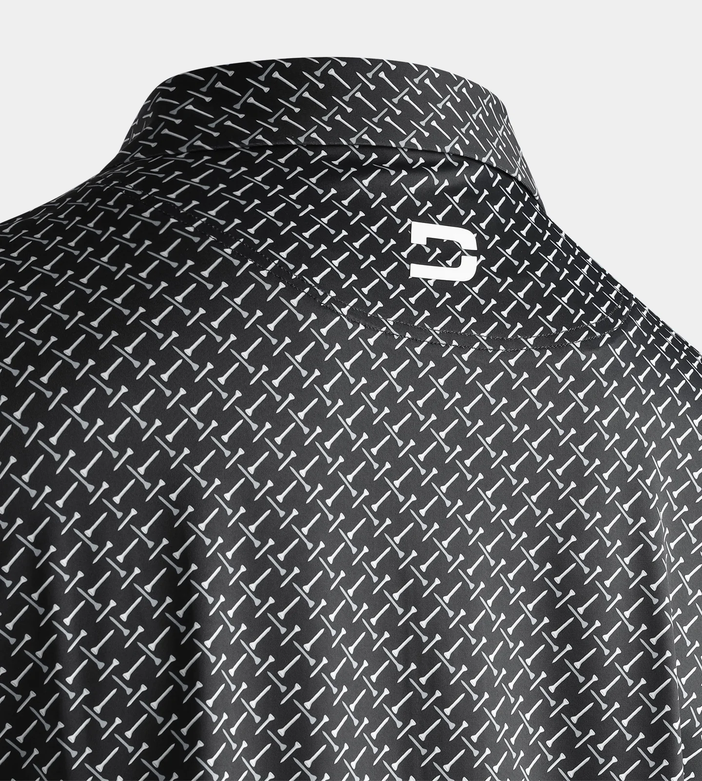 GOLF TEE POLO - BLACK - Image 7