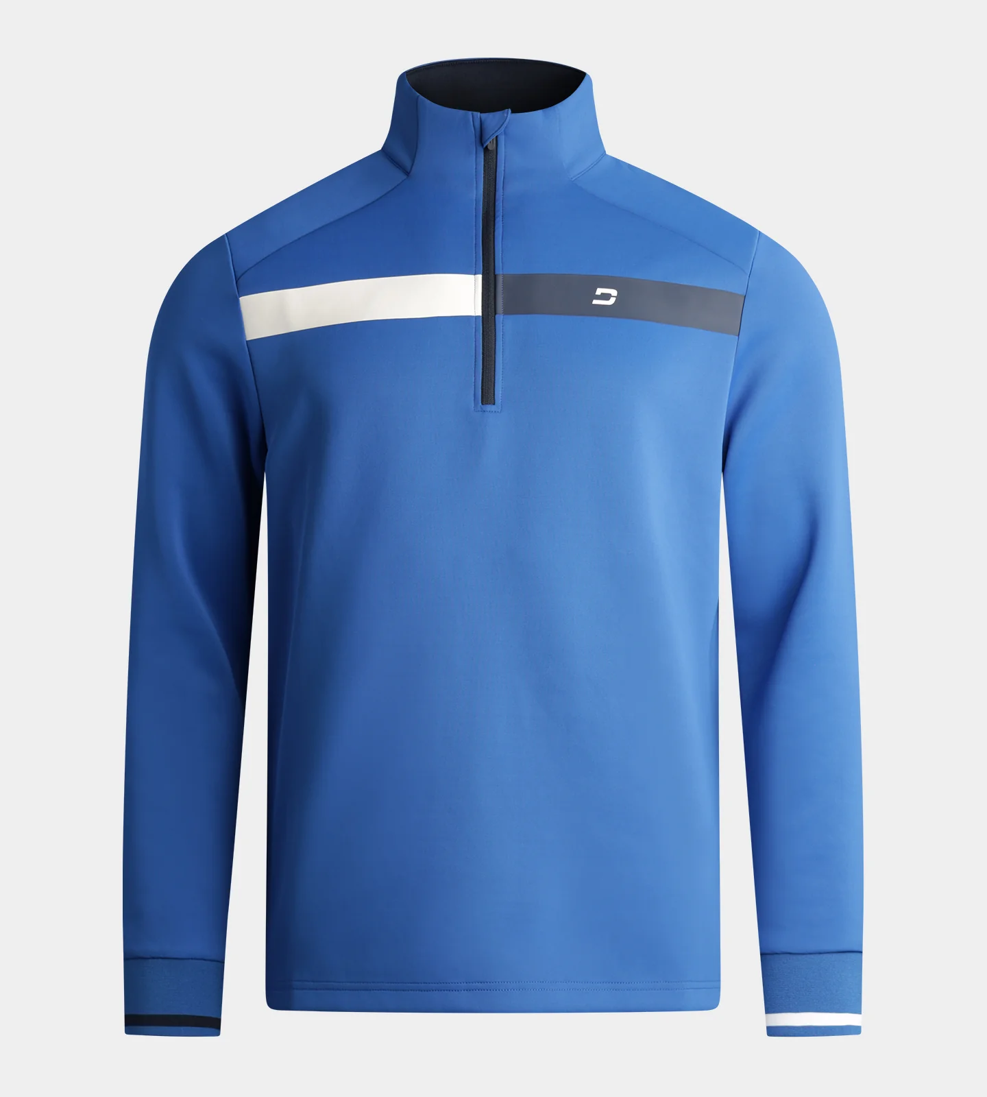 HALF N HALF MIDLAYER - BLUE