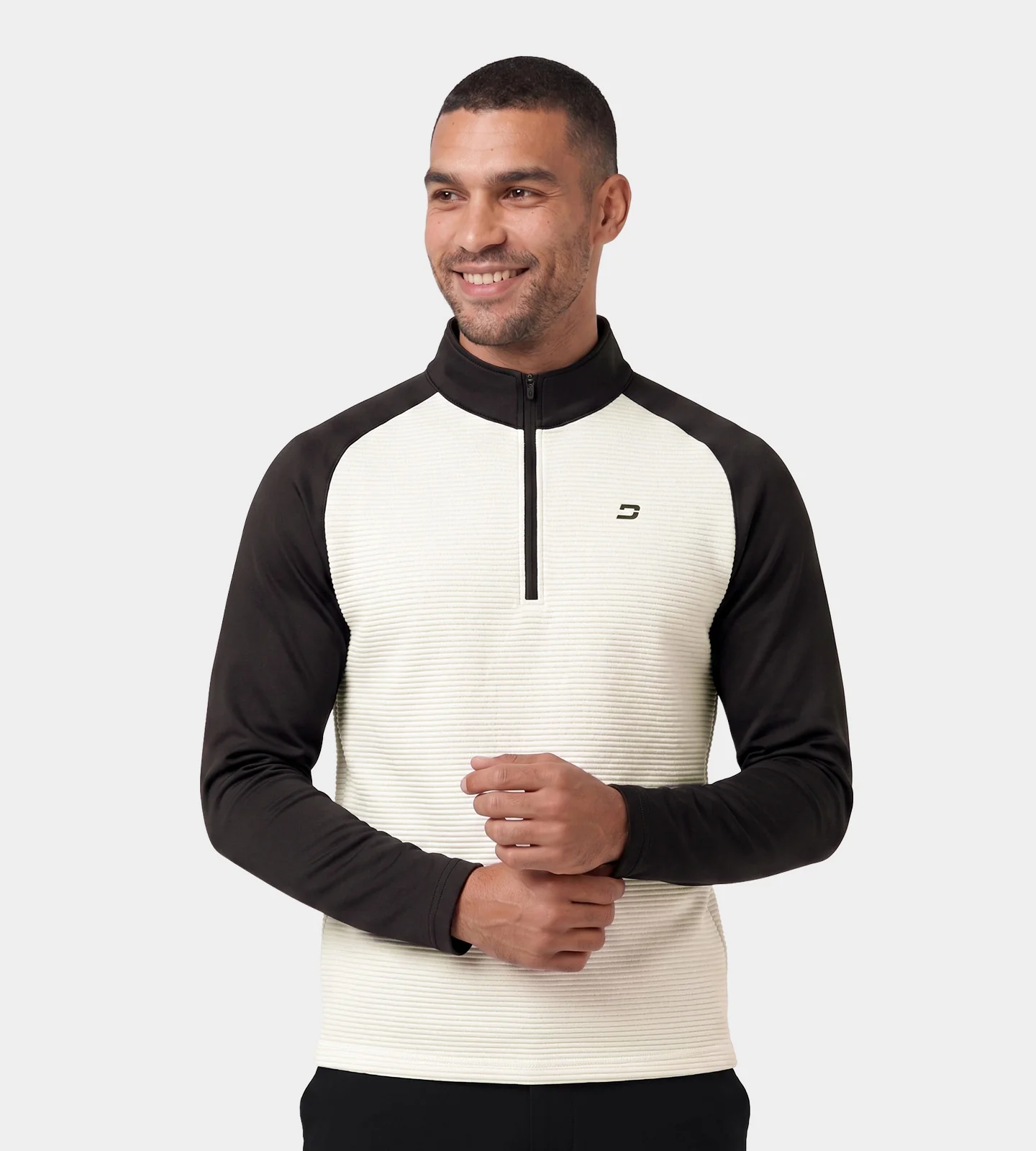 HANSEN MIDLAYER - BLACK/ WHITE - Image 2