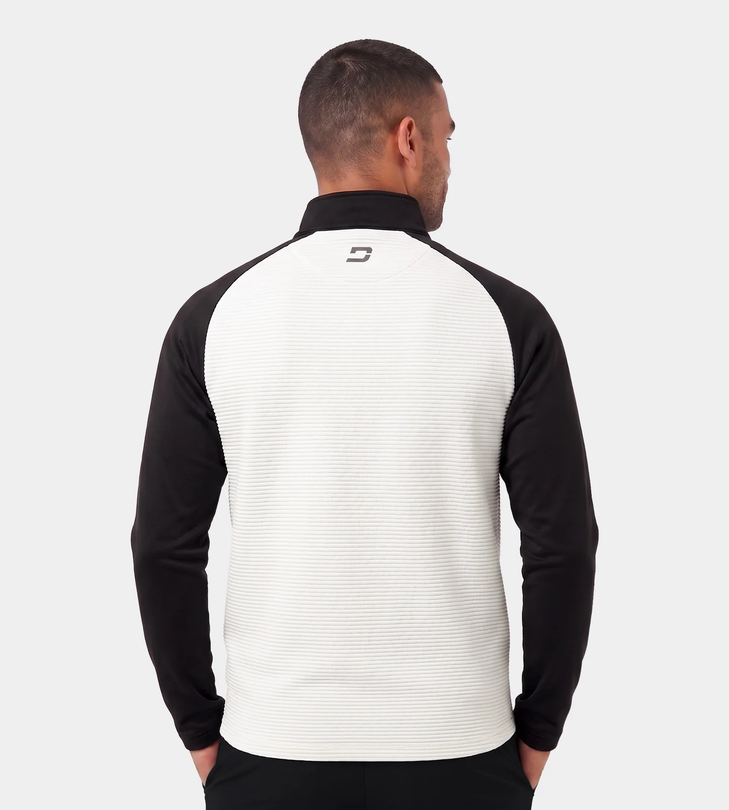 HANSEN MIDLAYER - BLACK/ WHITE - Image 4