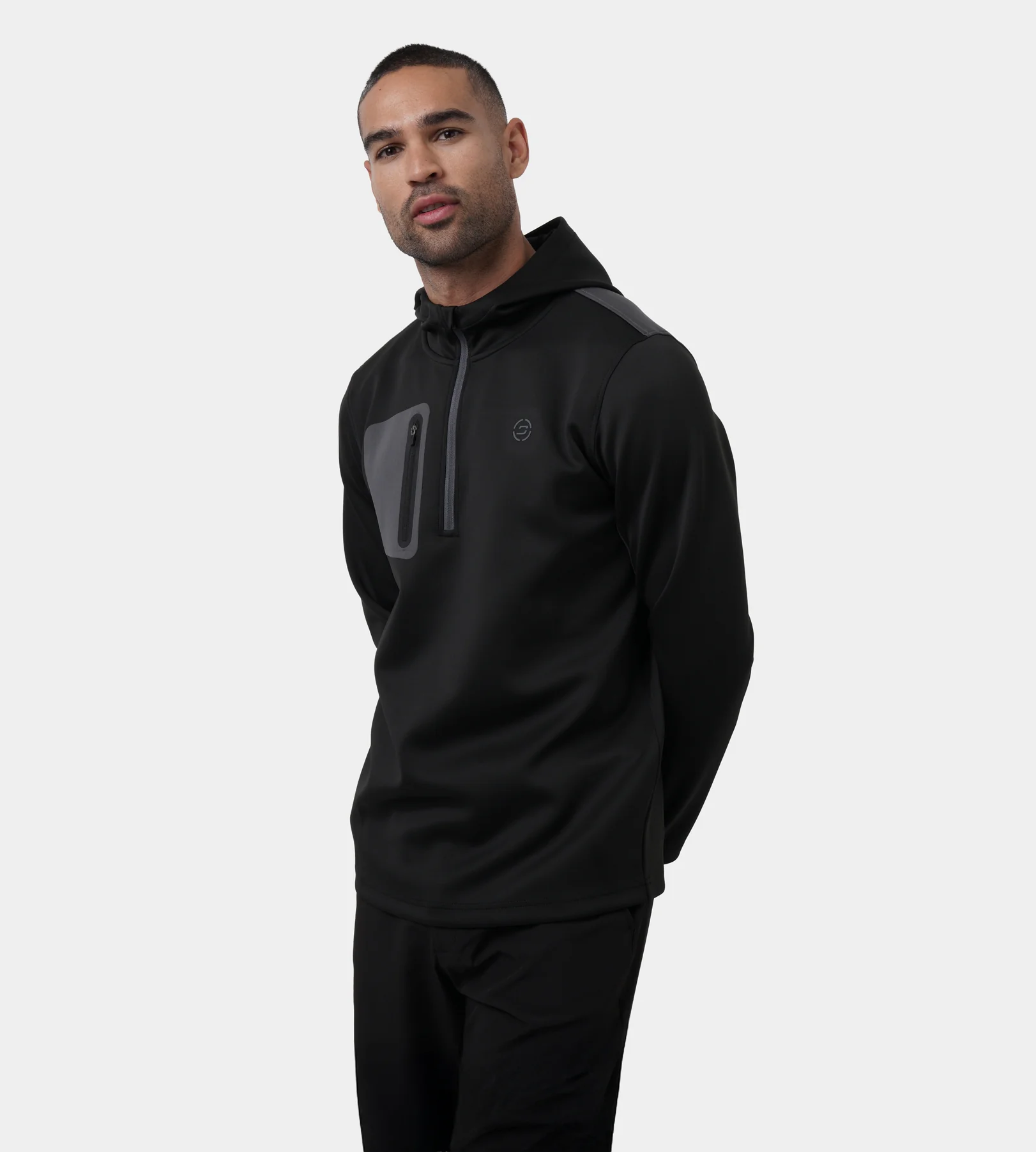 HELIOS HOODIE - BLACK - Image 2