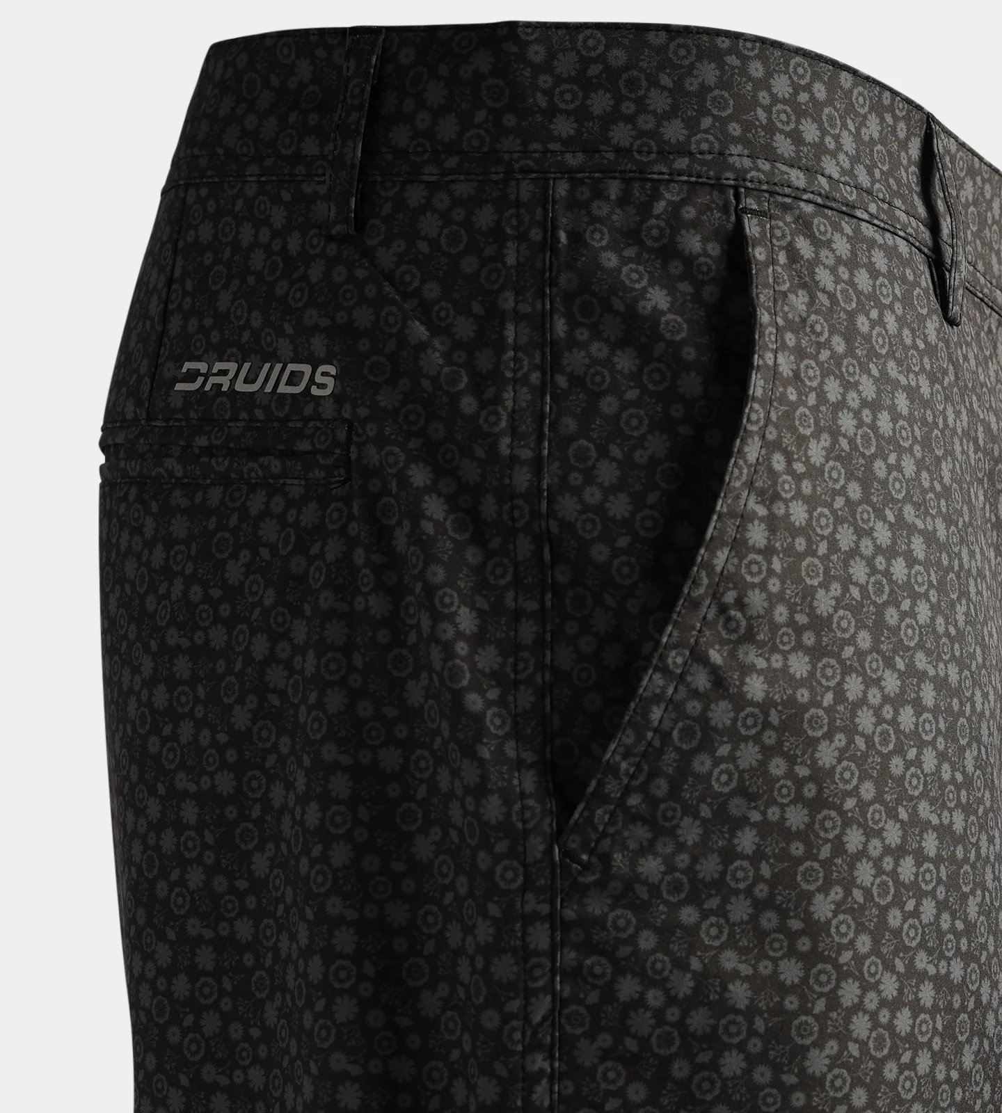 HERITAGE BOTANIC SHORTS - BLACK - Image 7