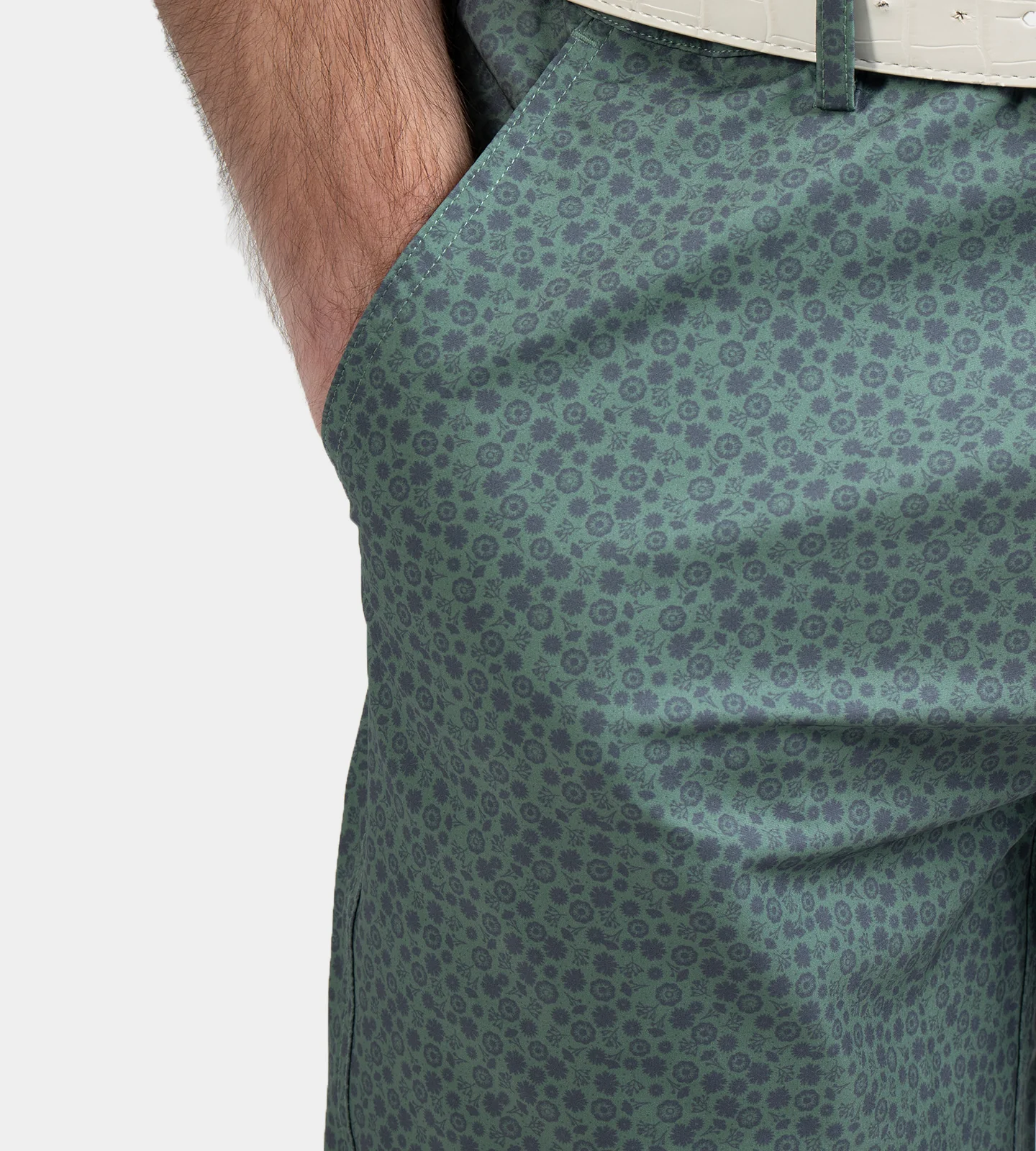 HERITAGE BOTANIC SHORTS - SAGE - Image 6