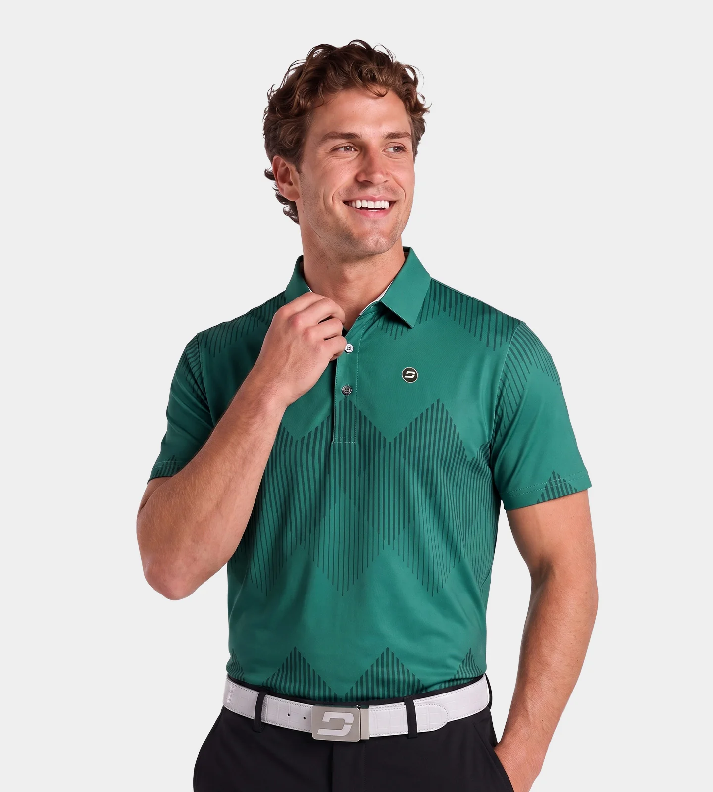HEX POLO - GREEN - Image 2