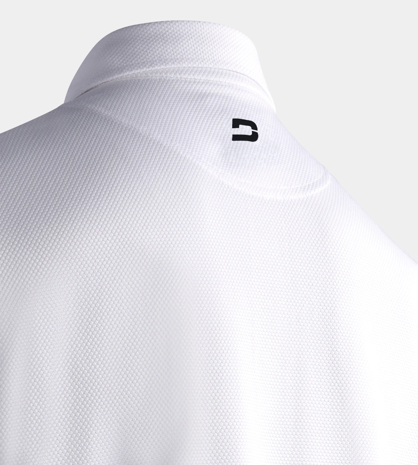 HONEYCOMB POLO - WHITE - Image 5