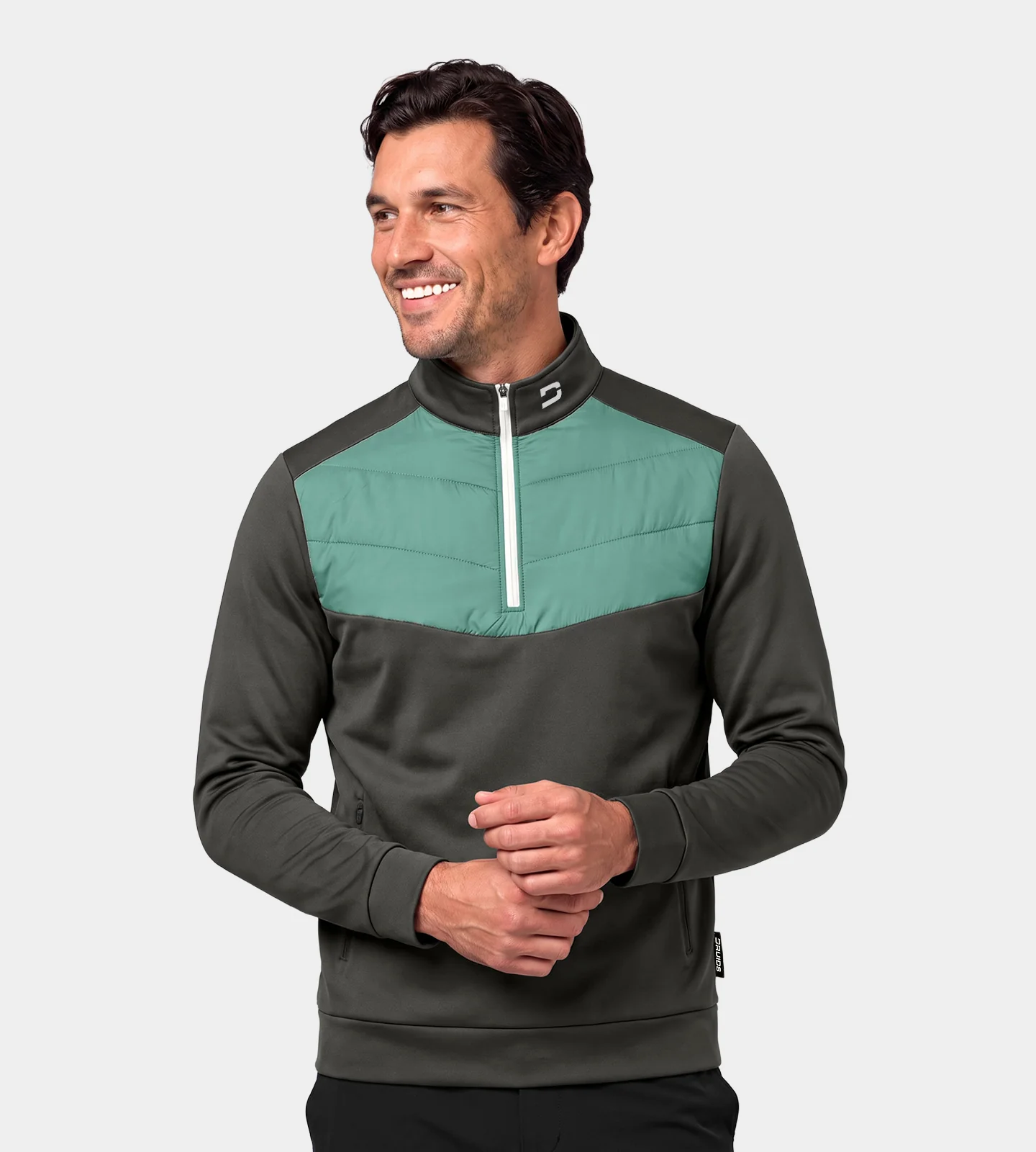 HYBRID MIDLAYER - CHARCOAL - Image 2