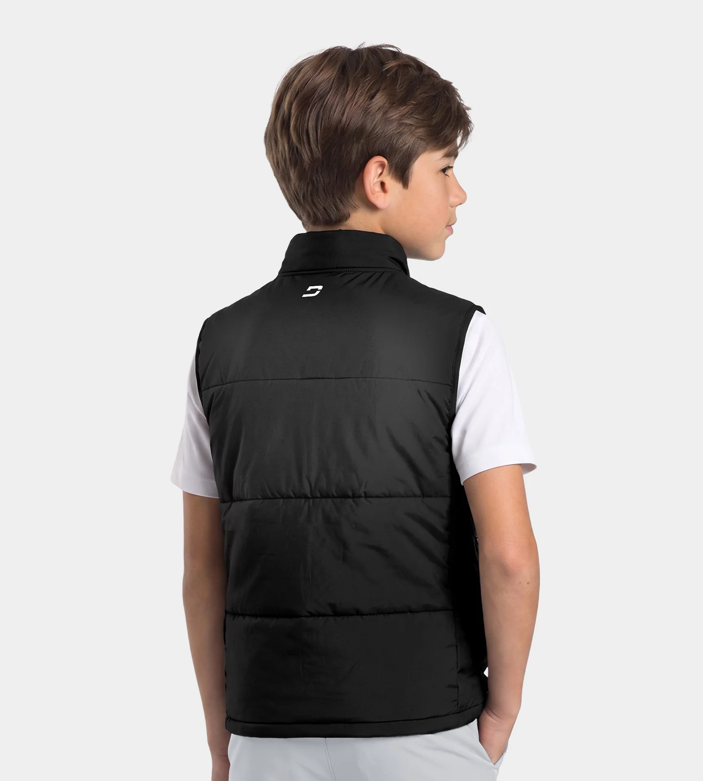 KIDS APOLLO GILET - BLACK - Image 4