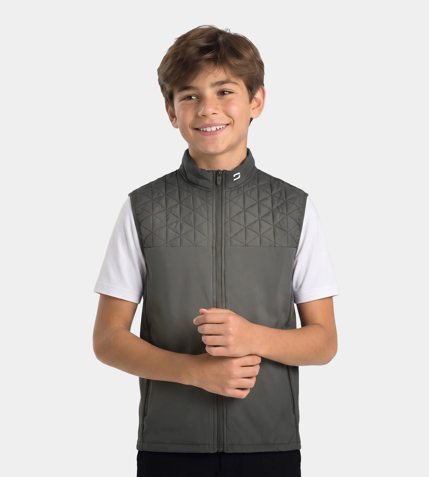 KIDS APOLLO GILET - CHARCOAL - Image 2