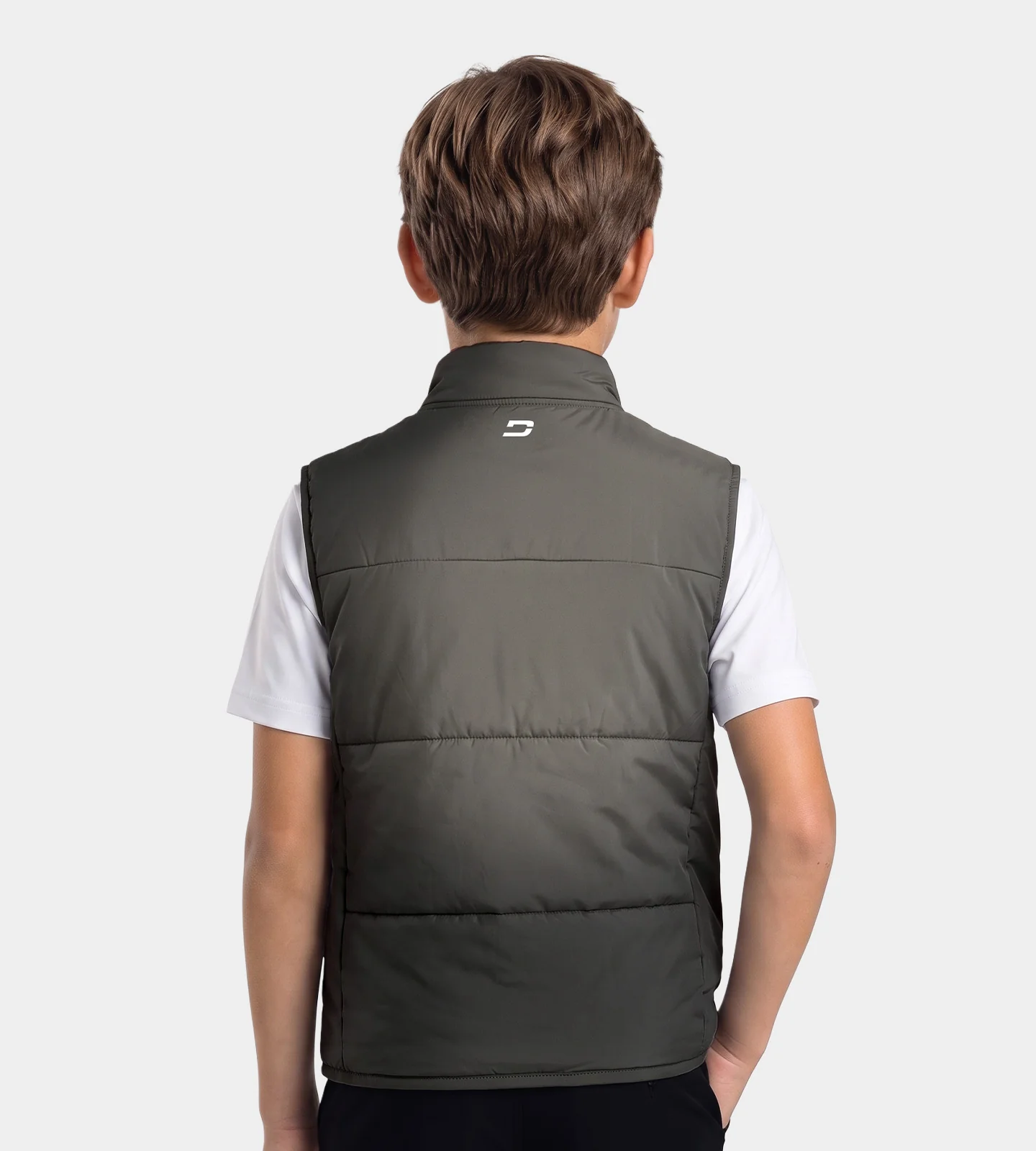 KIDS APOLLO GILET - CHARCOAL - Image 4