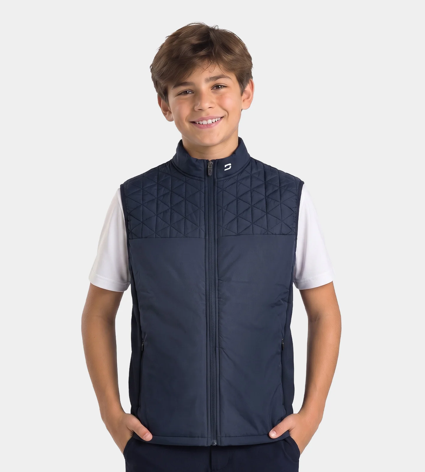 KIDS APOLLO GILET - NAVY - Image 2