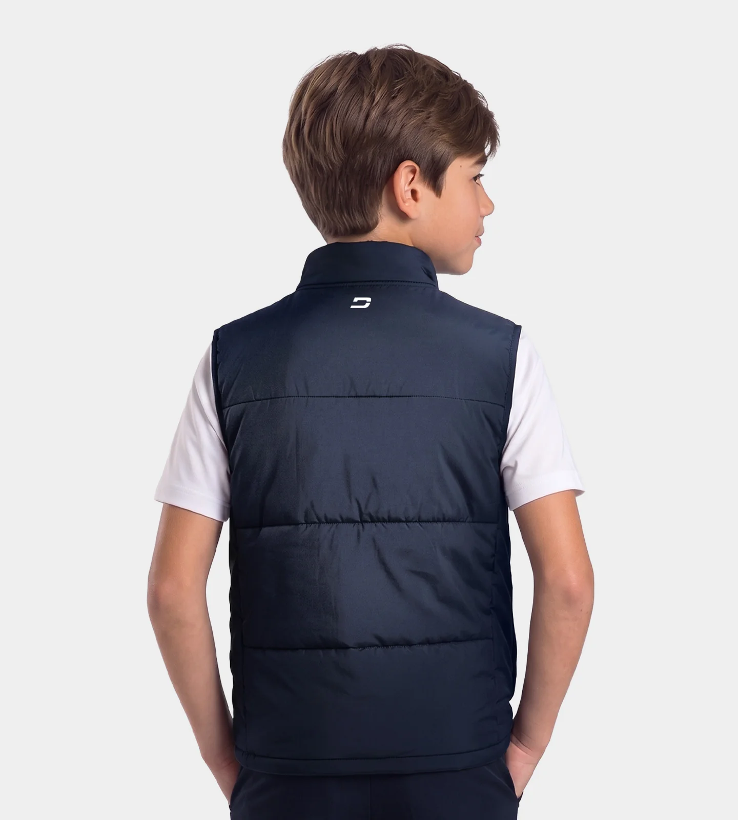 KIDS APOLLO GILET - NAVY - Image 4