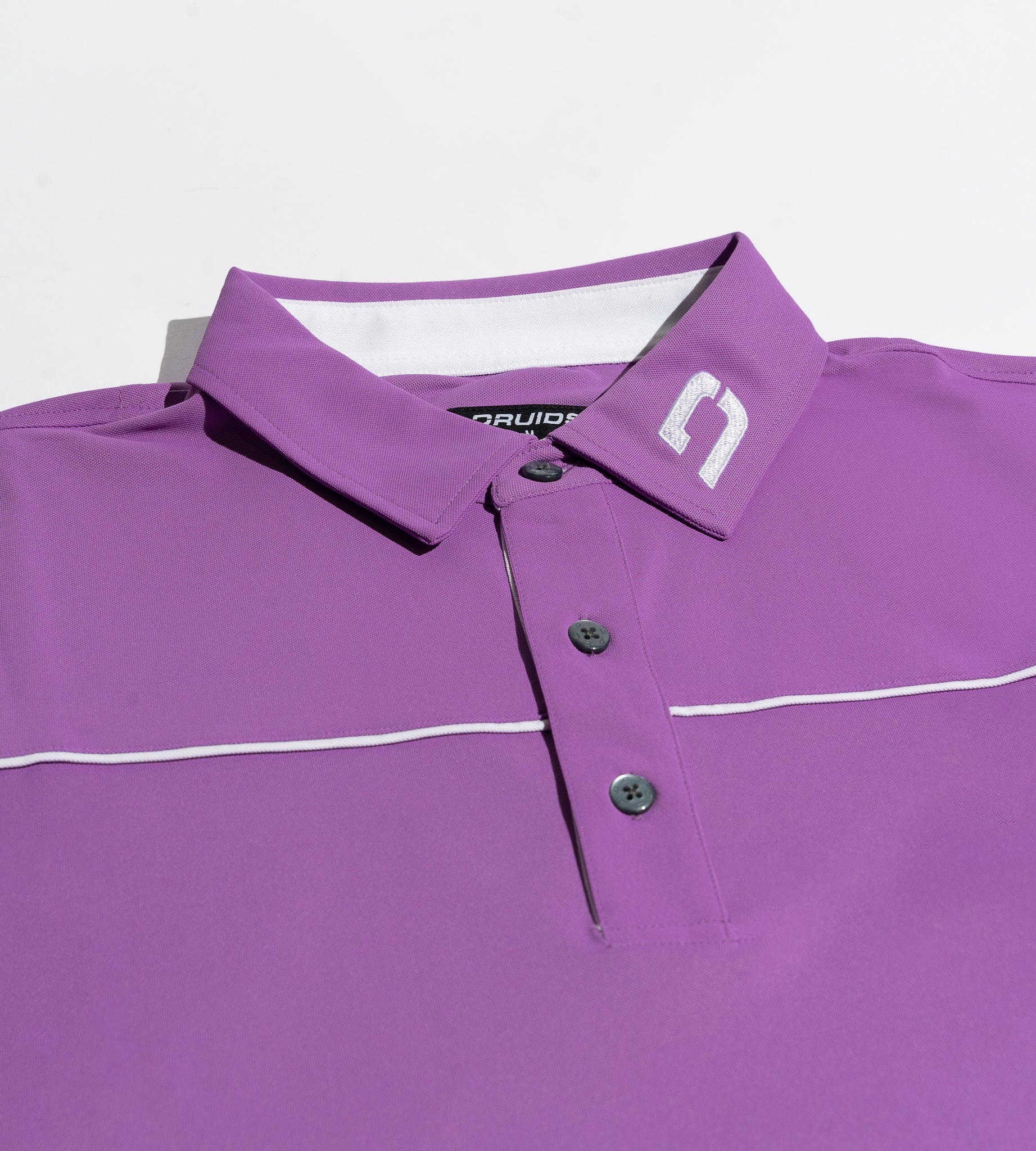 KIDS BLOCK PIQUE POLO - PURPLE - Image 3