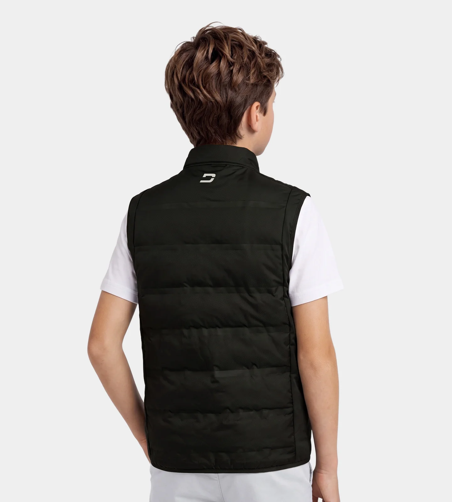KIDS CREST GILET - BLACK - Image 4