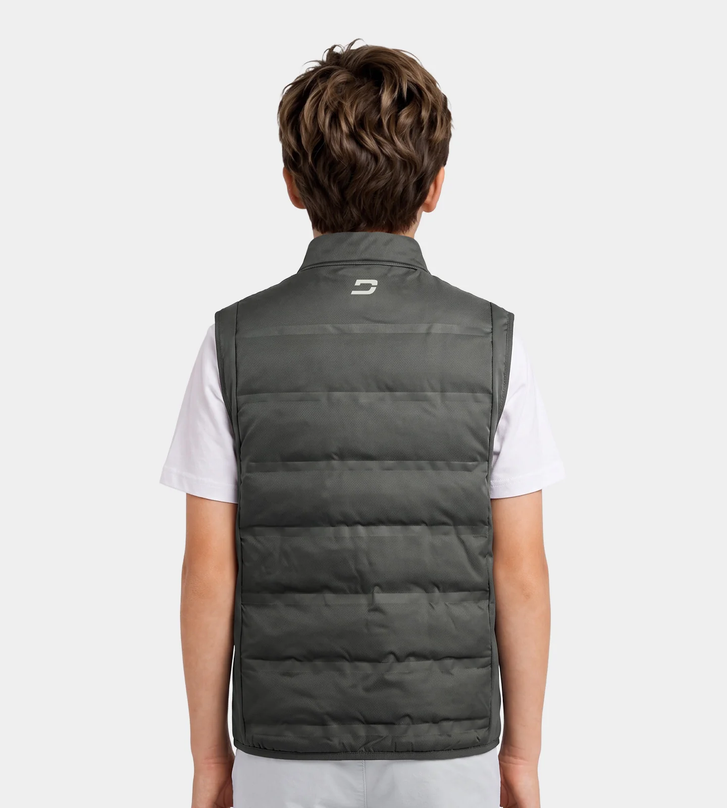 KIDS CREST GILET - CHARCOAL - Image 4