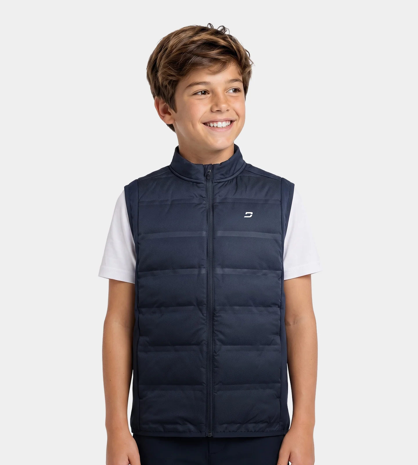 KIDS CREST GILET - NAVY - Image 2