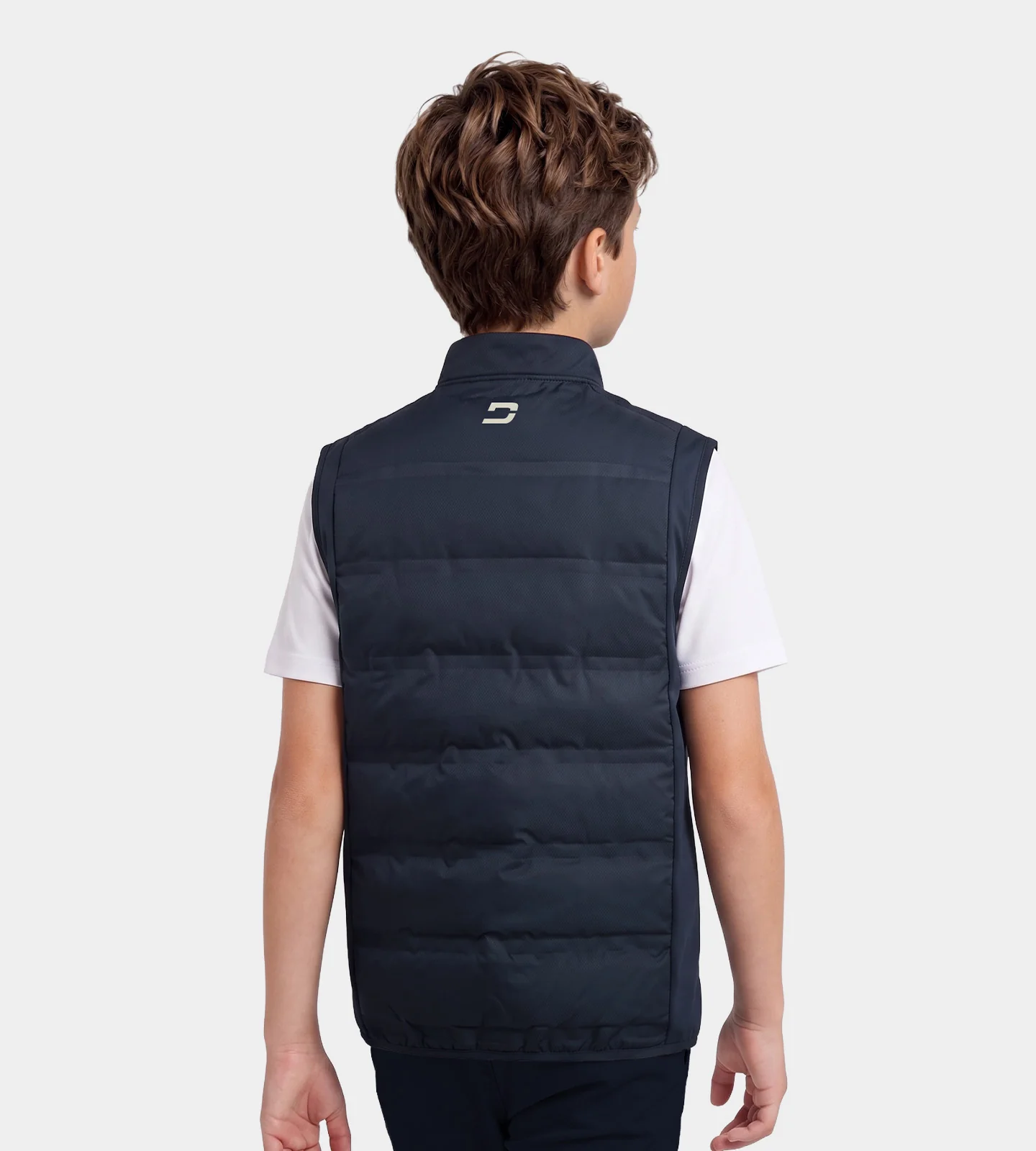 KIDS CREST GILET - NAVY - Image 4