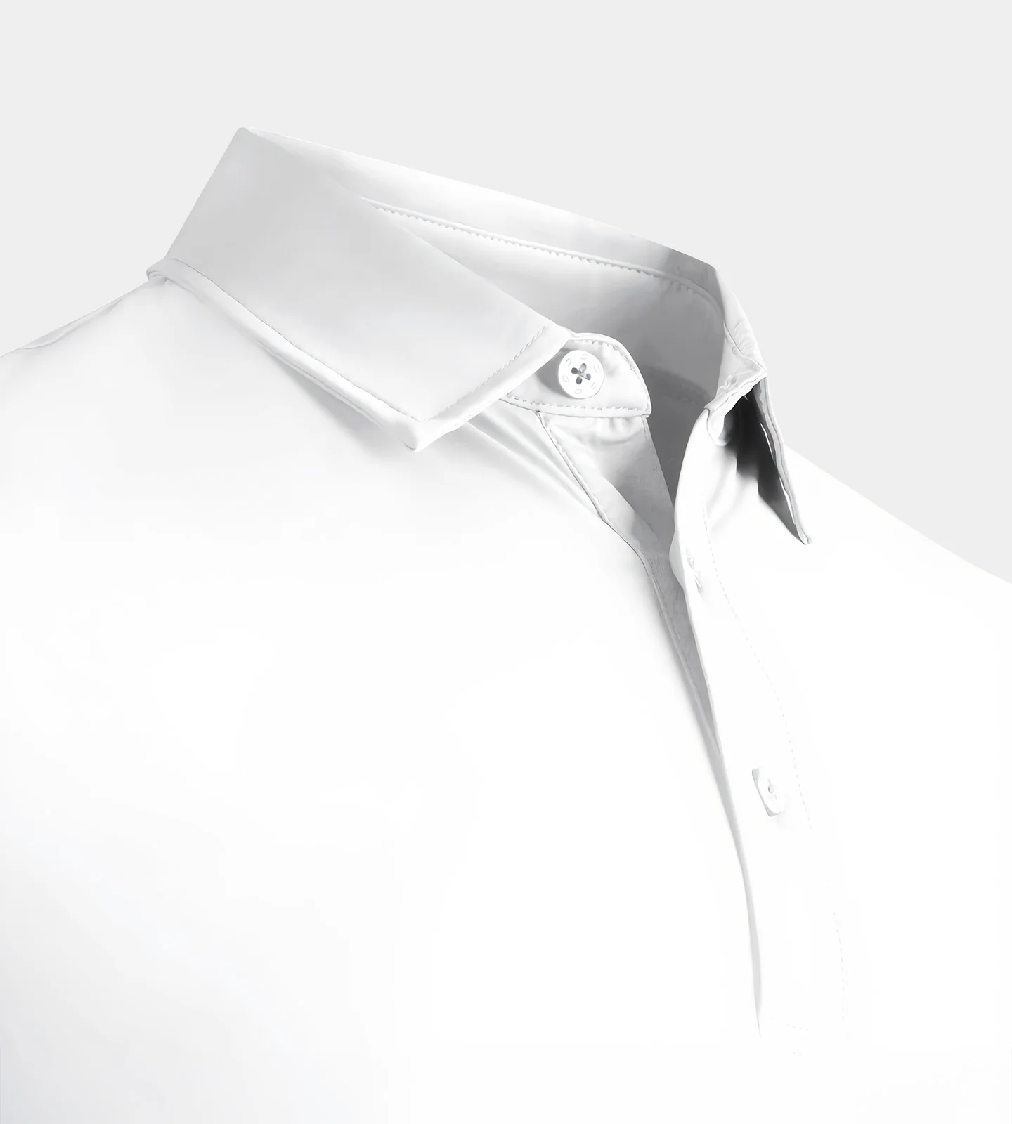 KIDS ELITE POLO - WHITE - Image 3
