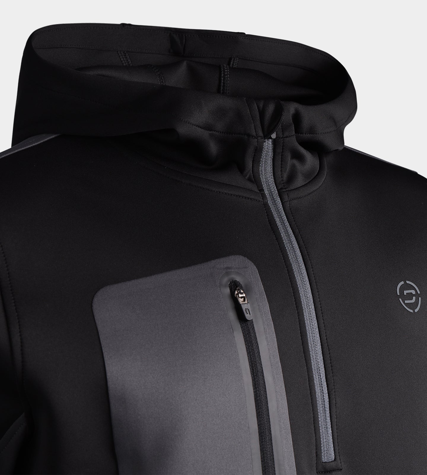 KIDS HELIOS HOODIE - BLACK - Image 3