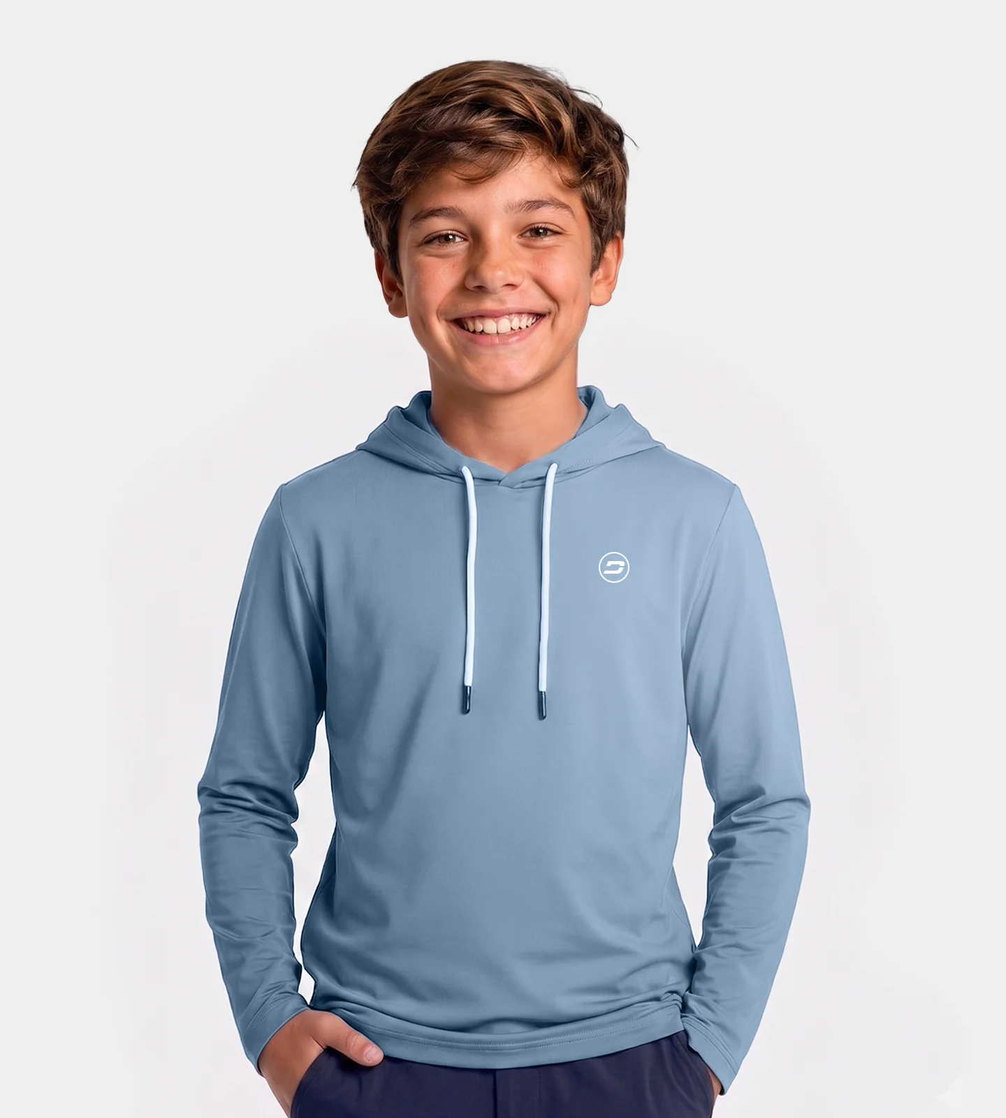 KIDS HESSIE HOODIE - BLUE - Image 2