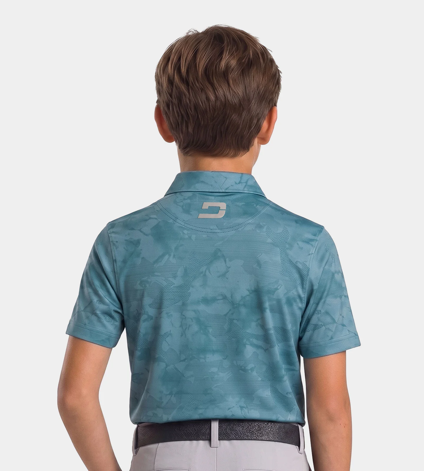 KIDS HORIZON POLO - GREEN - Image 4