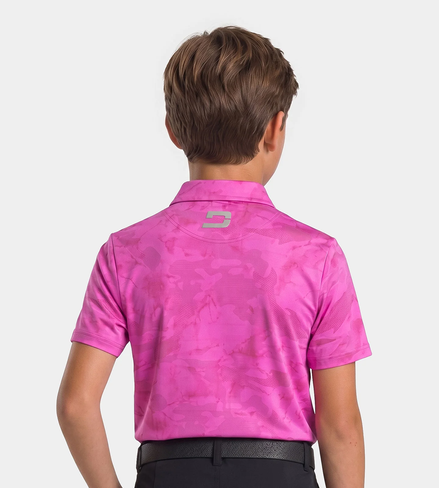 KIDS HORIZON POLO - PINK - Image 4